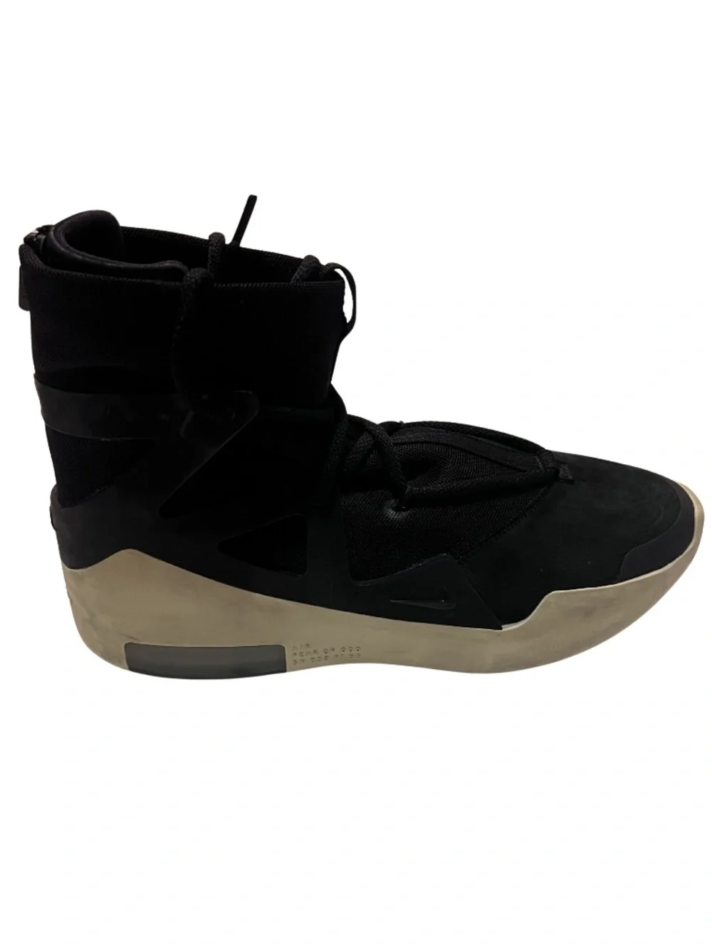 Nike Air Fear Of God 1 Shoes Size 11 Black AR4237-001 Rare Sneaker Shoes w/ box